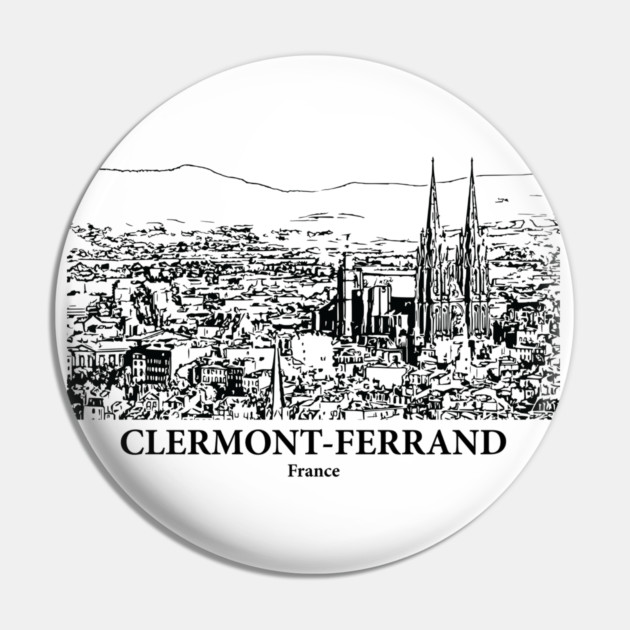 Clermont-Ferrand - France Pin by Lakeric