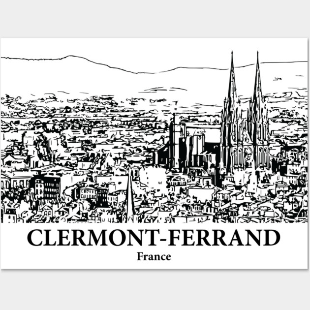Clermont-Ferrand - France Wall Art by Lakeric
