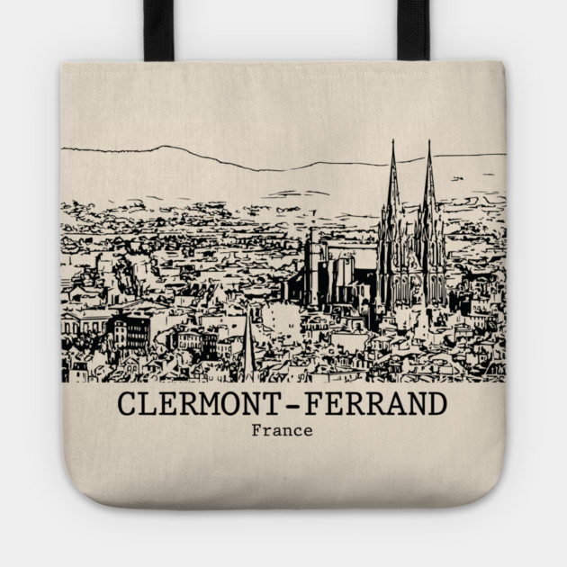 Clermont-Ferrand - France Tote by Lakeric