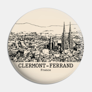 Clermont-Ferrand - France Pin