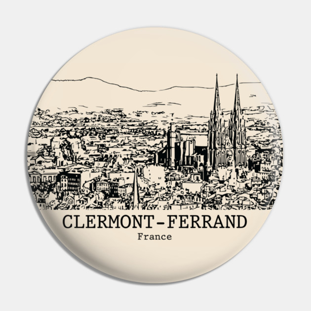 Clermont-Ferrand - France Pin by Lakeric