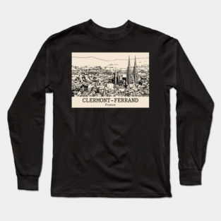 Clermont-Ferrand - France Long Sleeve T-Shirt