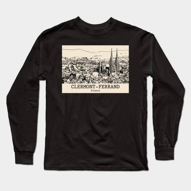Clermont-Ferrand - France Long Sleeve T-Shirt by Lakeric