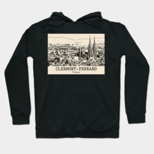 Clermont-Ferrand - France Hoodie