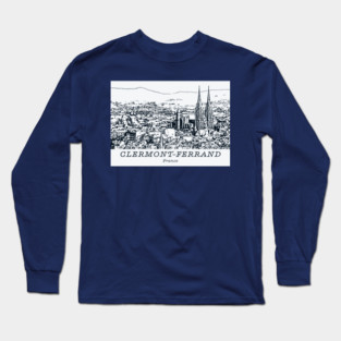 Clermont-Ferrand - France Long Sleeve T-Shirt