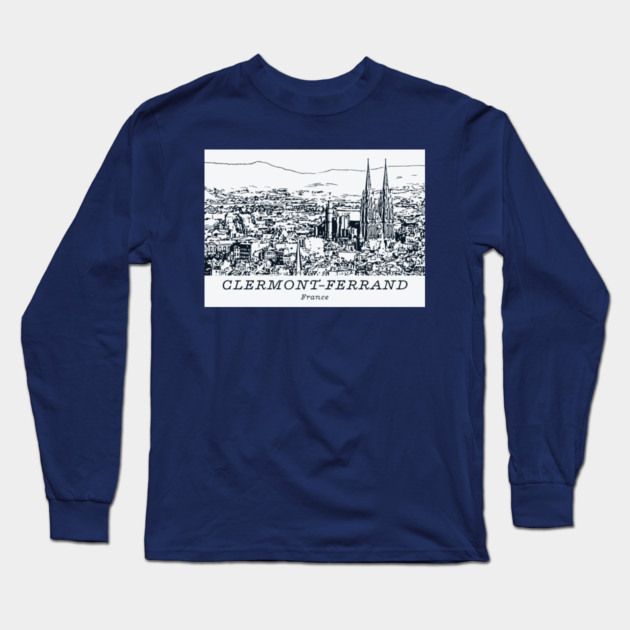 Clermont-Ferrand - France Long Sleeve T-Shirt by Lakeric