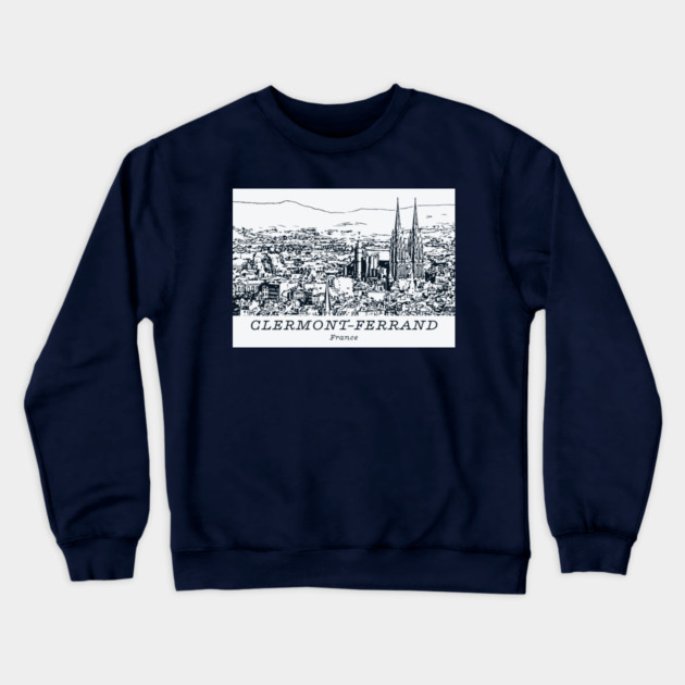 Clermont-Ferrand - France Crewneck Sweatshirt by Lakeric
