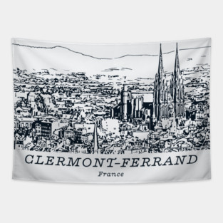 Clermont-Ferrand - France Tapestry