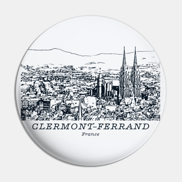 Clermont-Ferrand - France Pin by Lakeric