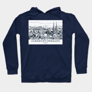 Clermont-Ferrand - France Hoodie