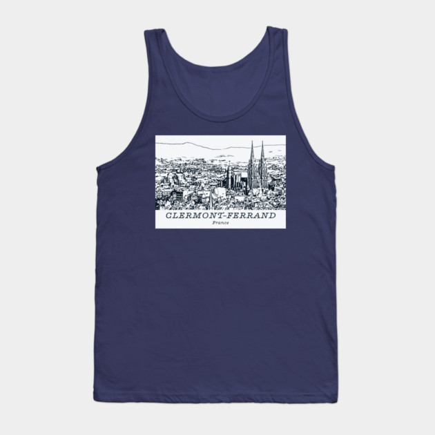 Clermont-Ferrand - France Tank Top by Lakeric
