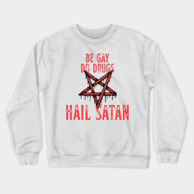 Satan Crewneck Sweatshirt by Low Life Shirts