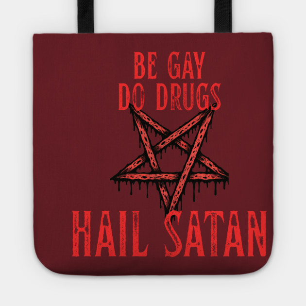 Satan Tote by Low Life Shirts