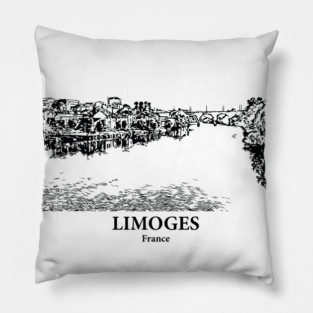 Limoges - France Pillow