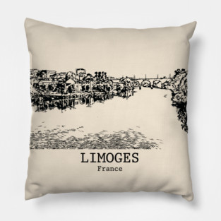 Limoges - France Pillow