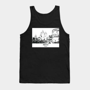Metz - France Tank Top