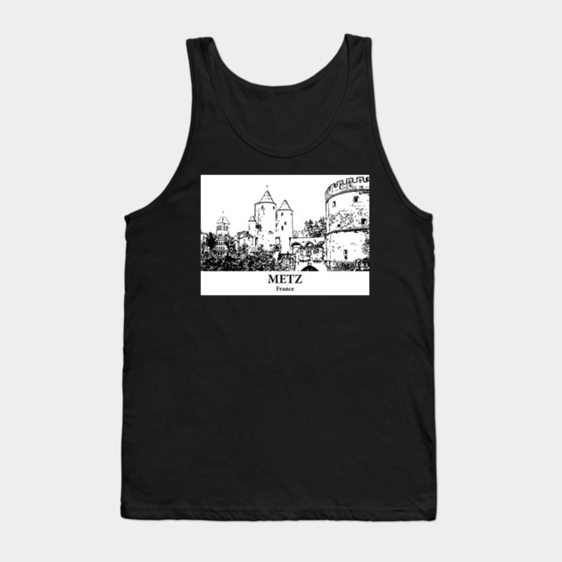 Metz - France Tank Top by Lakeric