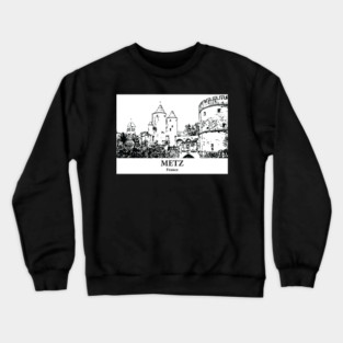 Metz - France Crewneck Sweatshirt