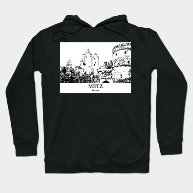 Metz - France Hoodie by Lakeric