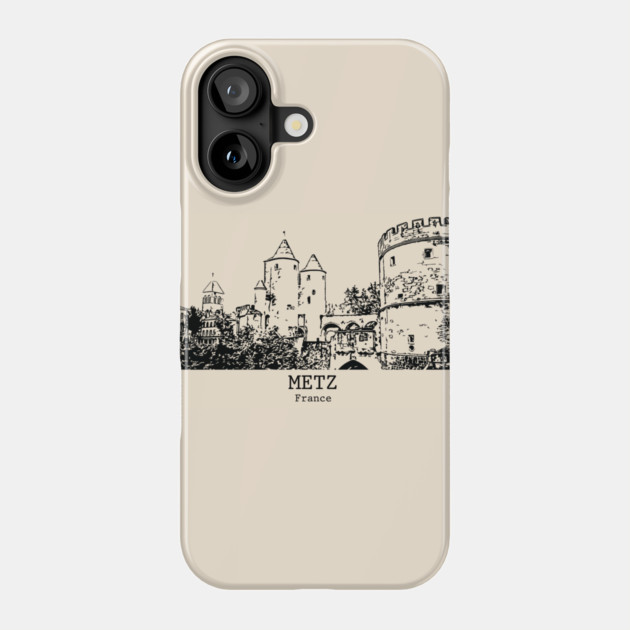 Metz - France Phone Case by Lakeric