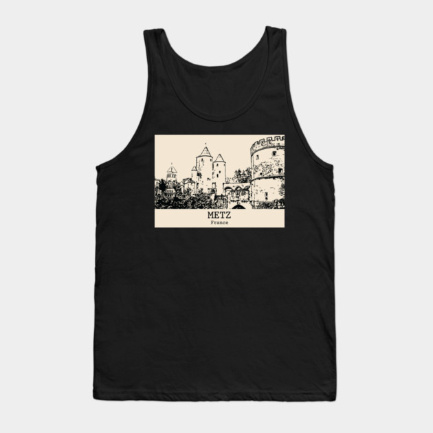 Metz - France Tank Top by Lakeric