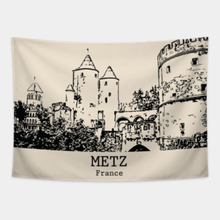 Metz - France Tapestry