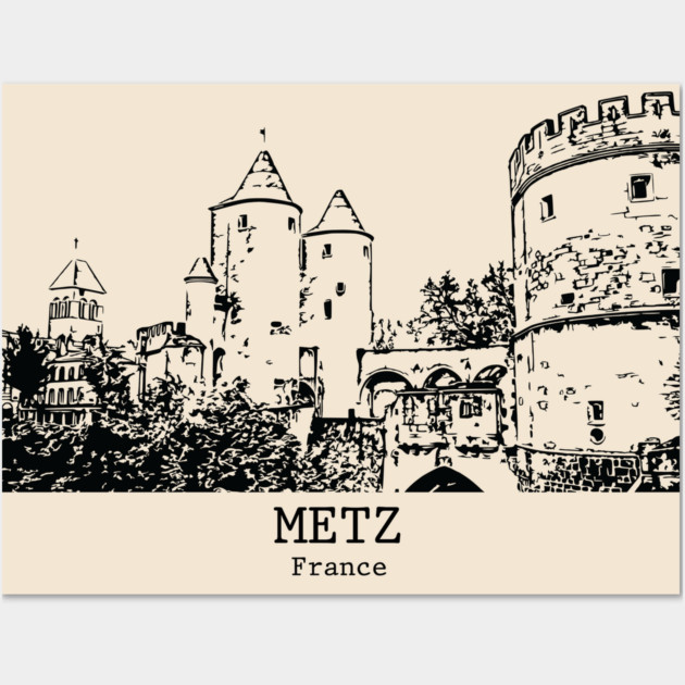 Metz - France Wall Art by Lakeric