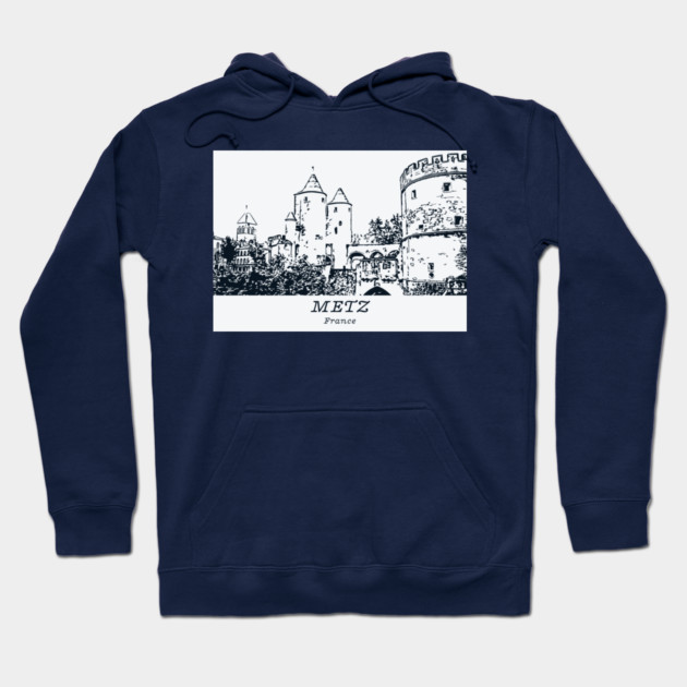 Metz - France Hoodie by Lakeric