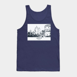 Metz - France Tank Top