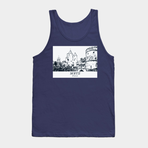 Metz - France Tank Top by Lakeric