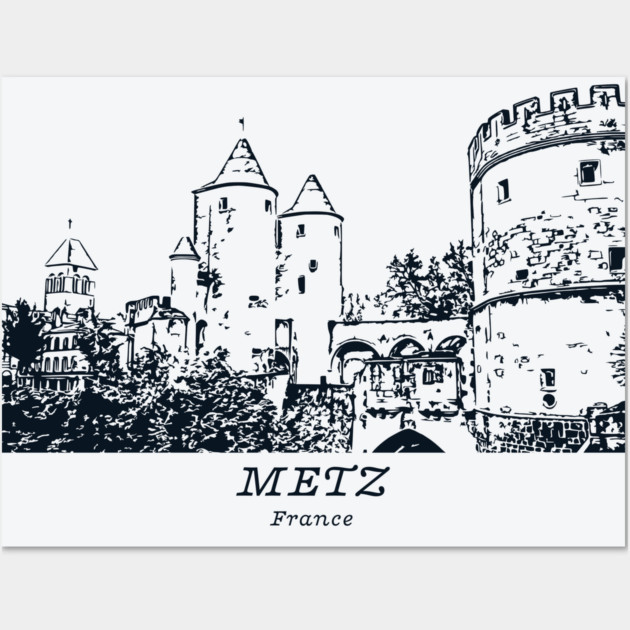 Metz - France Wall Art by Lakeric