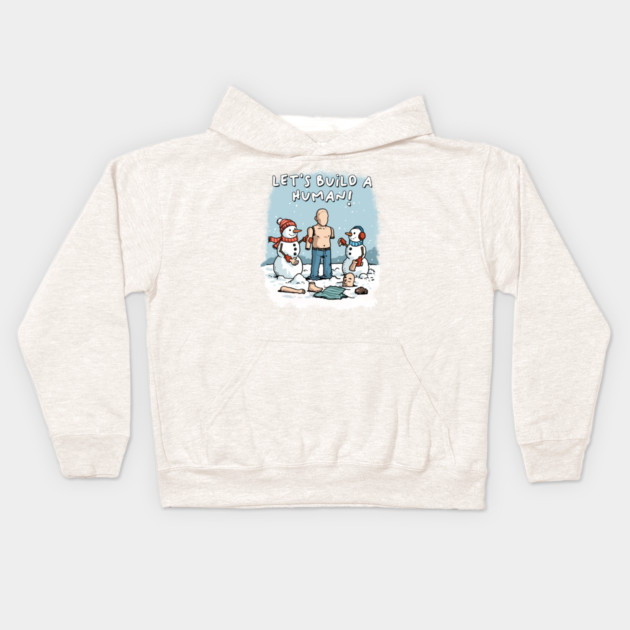 Let's Build a Human Kids Hoodie by GoshWow®