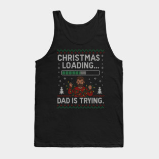 Christmas Loading... Ugly Christmas Gift Tank Top