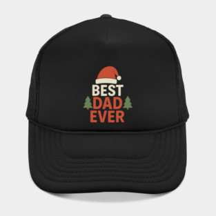 Best Dad Ever Christmas Gift Hat