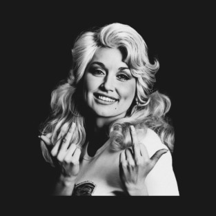 Vintage Dolly Parton Flipping the Bird Country Music T-Shirt
