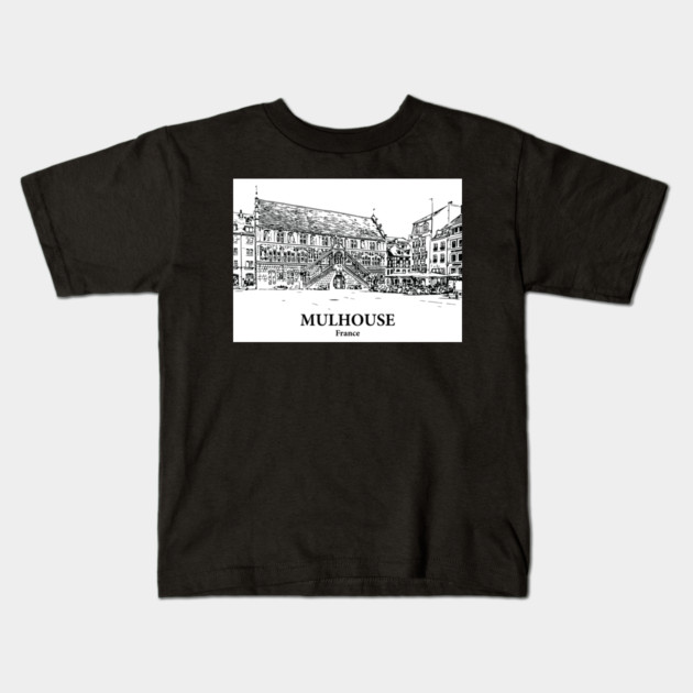 Mulhouse - France Kids T-Shirt by Lakeric