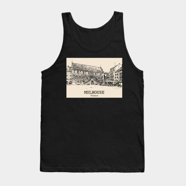 Mulhouse - France Tank Top by Lakeric