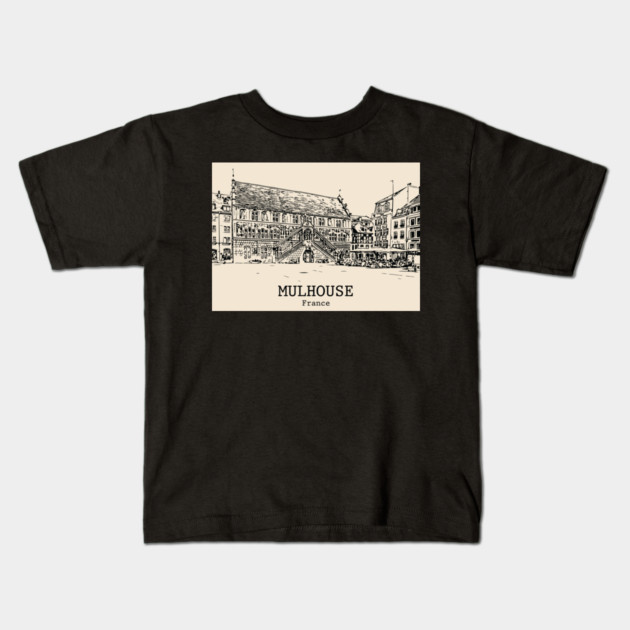 Mulhouse - France Kids T-Shirt by Lakeric