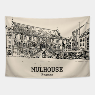 Mulhouse - France Tapestry