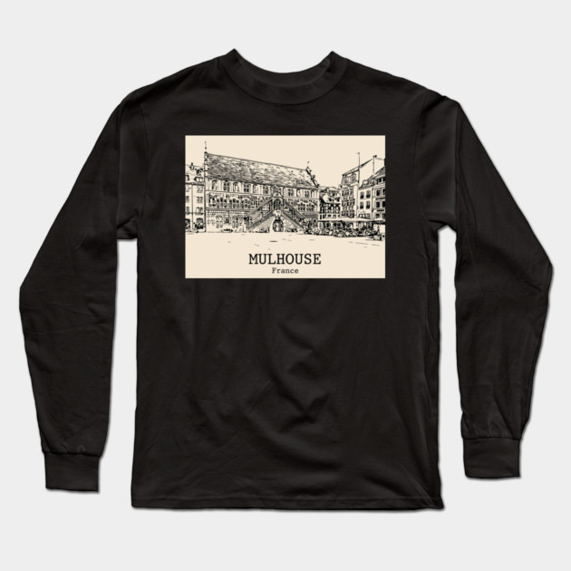 Mulhouse - France Long Sleeve T-Shirt by Lakeric