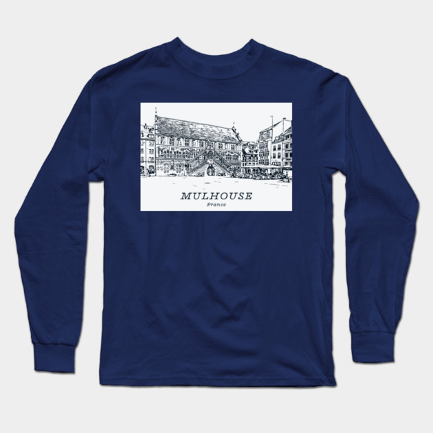 Mulhouse - France Long Sleeve T-Shirt by Lakeric