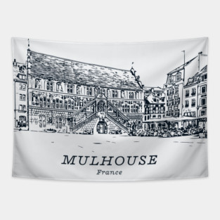 Mulhouse - France Tapestry