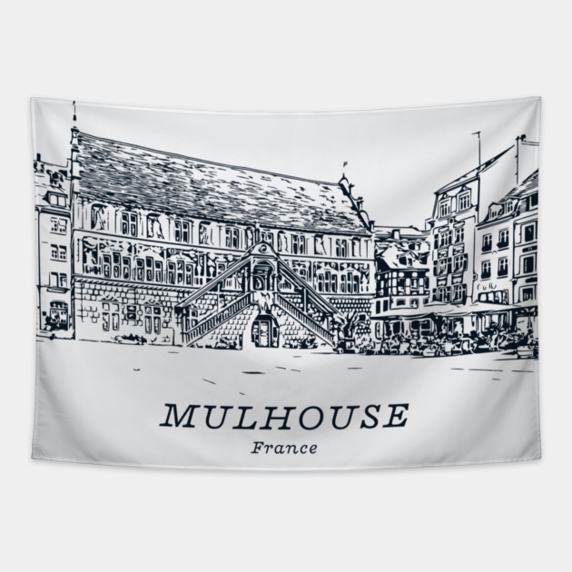 Mulhouse - France Tapestry by Lakeric