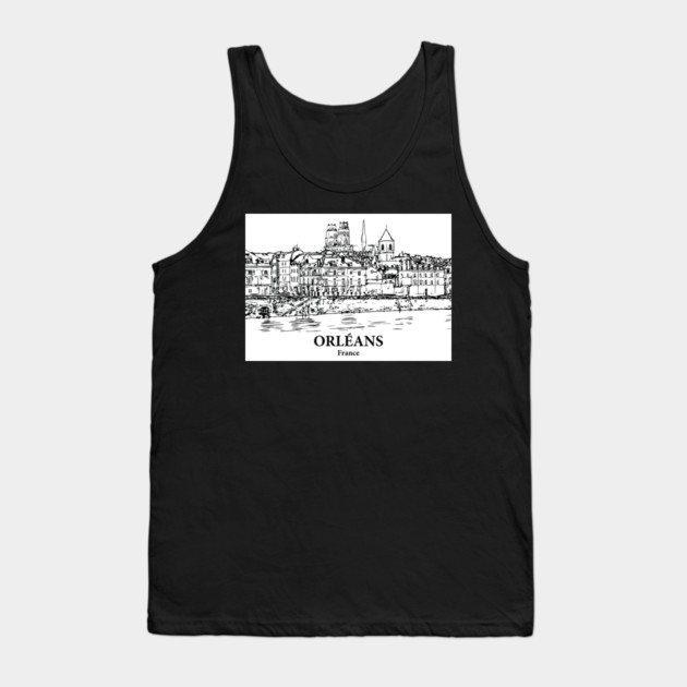 Orléans - France Tank Top by Lakeric