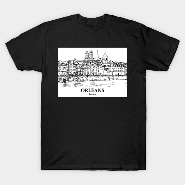 Orléans - France T-Shirt by Lakeric