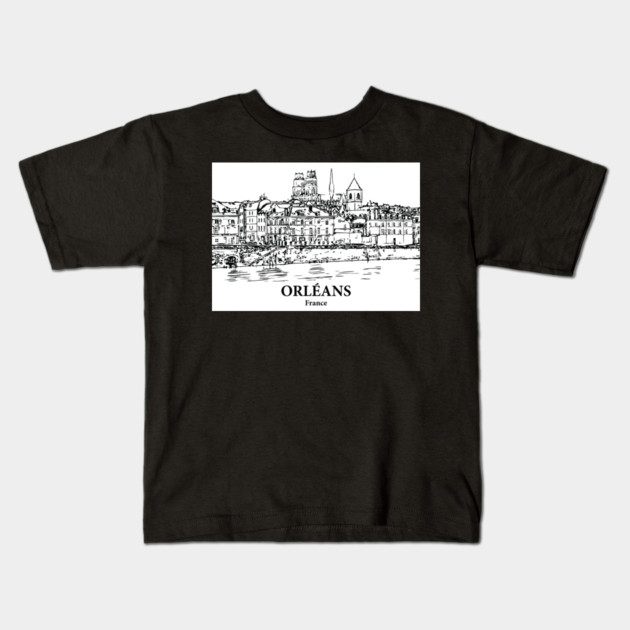 Orléans - France Kids T-Shirt by Lakeric
