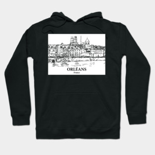 Orléans - France Hoodie