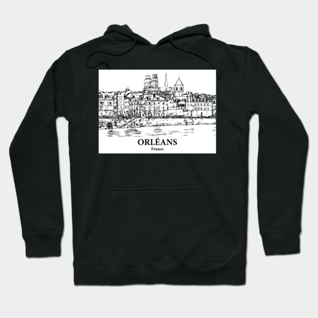 Orléans - France Hoodie by Lakeric