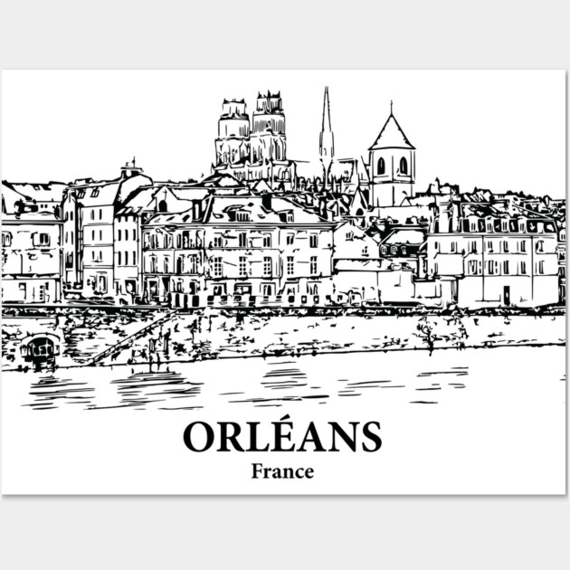 Orléans - France Wall Art by Lakeric