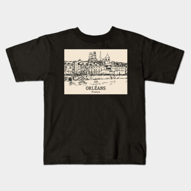 Orléans - France Kids T-Shirt by Lakeric